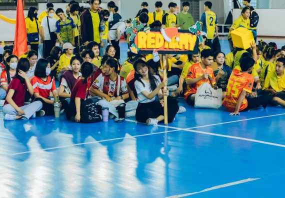 ภาพกิจกรรม  คณะวิทยาศาสตร์และเทคโนโลยี มหาวิทยาลัยราชภัฏกำแพงเพชร  จัดโครงการกีฬาสานสัมพันธ์คณะวิทยาศาสตร์และเทคโนโลยี