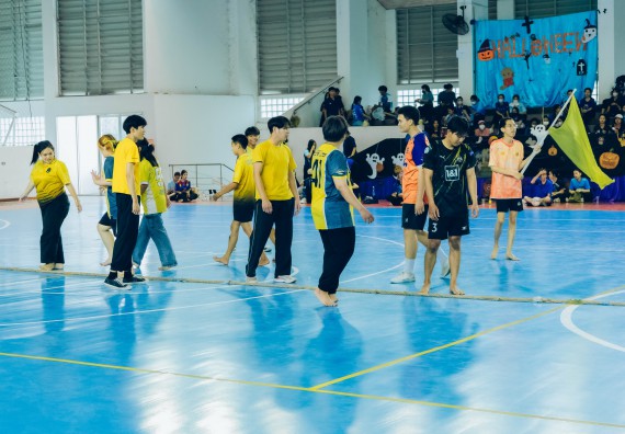 ภาพกิจกรรม  คณะวิทยาศาสตร์และเทคโนโลยี มหาวิทยาลัยราชภัฏกำแพงเพชร  จัดโครงการกีฬาสานสัมพันธ์คณะวิทยาศาสตร์และเทคโนโลยี