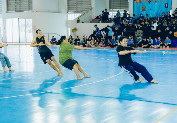 ภาพกิจกรรม  คณะวิทยาศาสตร์และเทคโนโลยี มหาวิทยาลัยราชภัฏกำแพงเพชร  จัดโครงการกีฬาสานสัมพันธ์คณะวิทยาศาสตร์และเทคโนโลยี