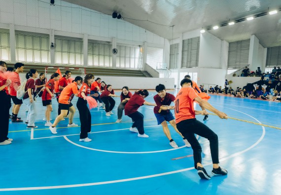 ภาพกิจกรรม  คณะวิทยาศาสตร์และเทคโนโลยี มหาวิทยาลัยราชภัฏกำแพงเพชร  จัดโครงการกีฬาสานสัมพันธ์คณะวิทยาศาสตร์และเทคโนโลยี