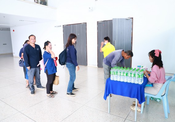 ภาพกิจกรรม  คณะวิทยาศาสตร์และเทคโนโลยี จัดการรายงานผลการดำเนินการโครงการส่งเสริมและวิจัยประสิทธิภาพของน้ำหมักจุลินทรีย์จากหน่อกล้วยไข่