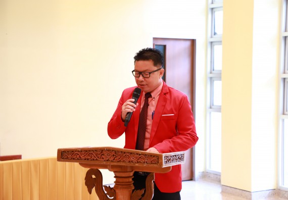 ภาพกิจกรรม  คณะวิทยาศาสตร์และเทคโนโลยี จัดการรายงานผลการดำเนินการโครงการส่งเสริมและวิจัยประสิทธิภาพของน้ำหมักจุลินทรีย์จากหน่อกล้วยไข่