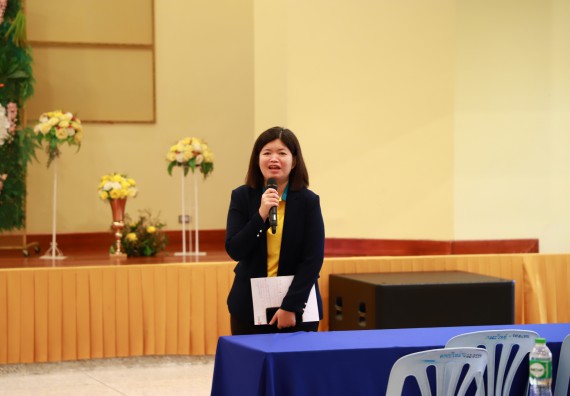 ภาพกิจกรรม  คณะวิทยาศาสตร์และเทคโนโลยี จัดการรายงานผลการดำเนินการโครงการส่งเสริมและวิจัยประสิทธิภาพของน้ำหมักจุลินทรีย์จากหน่อกล้วยไข่