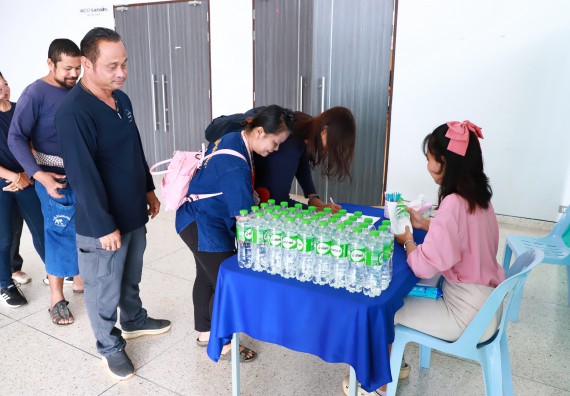 ภาพกิจกรรม  คณะวิทยาศาสตร์และเทคโนโลยี จัดการรายงานผลการดำเนินการโครงการส่งเสริมและวิจัยประสิทธิภาพของน้ำหมักจุลินทรีย์จากหน่อกล้วยไข่