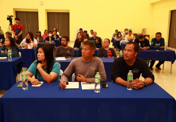 ภาพกิจกรรม  คณะวิทยาศาสตร์และเทคโนโลยี จัดการรายงานผลการดำเนินการโครงการส่งเสริมและวิจัยประสิทธิภาพของน้ำหมักจุลินทรีย์จากหน่อกล้วยไข่