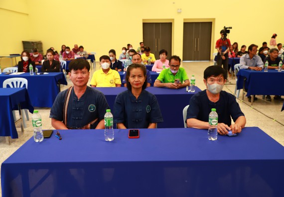 ภาพกิจกรรม  คณะวิทยาศาสตร์และเทคโนโลยี จัดการรายงานผลการดำเนินการโครงการส่งเสริมและวิจัยประสิทธิภาพของน้ำหมักจุลินทรีย์จากหน่อกล้วยไข่