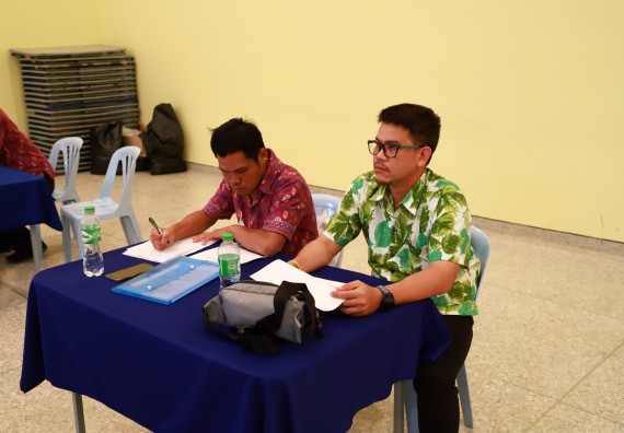 ภาพกิจกรรม  คณะวิทยาศาสตร์และเทคโนโลยี จัดการรายงานผลการดำเนินการโครงการส่งเสริมและวิจัยประสิทธิภาพของน้ำหมักจุลินทรีย์จากหน่อกล้วยไข่