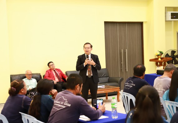 ภาพกิจกรรม  คณะวิทยาศาสตร์และเทคโนโลยี จัดการรายงานผลการดำเนินการโครงการส่งเสริมและวิจัยประสิทธิภาพของน้ำหมักจุลินทรีย์จากหน่อกล้วยไข่