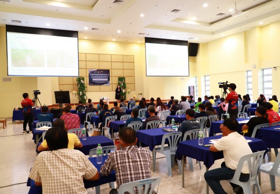 ภาพกิจกรรม  คณะวิทยาศาสตร์และเทคโนโลยี จัดการรายงานผลการดำเนินการโครงการส่งเสริมและวิจัยประสิทธิภาพของน้ำหมักจุลินทรีย์จากหน่อกล้วยไข่