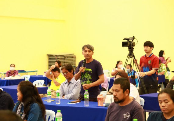 ภาพกิจกรรม  คณะวิทยาศาสตร์และเทคโนโลยี จัดการรายงานผลการดำเนินการโครงการส่งเสริมและวิจัยประสิทธิภาพของน้ำหมักจุลินทรีย์จากหน่อกล้วยไข่