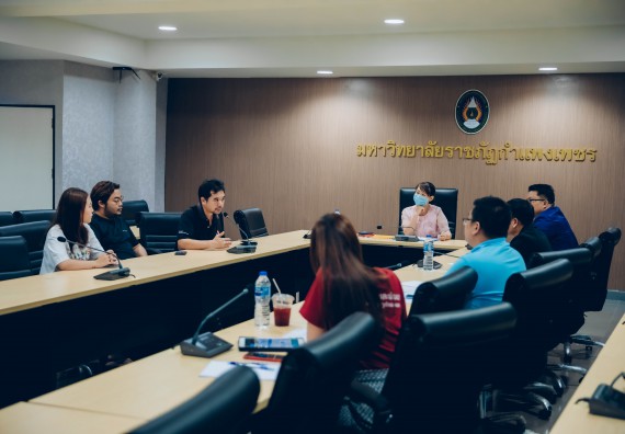 ภาพกิจกรรม  คณะวิทยาศาสตร์และเทคโนโลยี  เข้าร่วมหารือ กรอบการทำงานร่วมกันระหว่างมหาวิทยาลัยฯ กับภาคเอกชน