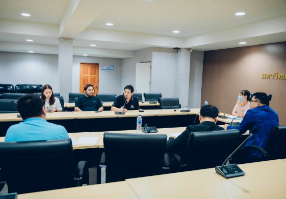 ภาพกิจกรรม  คณะวิทยาศาสตร์และเทคโนโลยี  เข้าร่วมหารือ กรอบการทำงานร่วมกันระหว่างมหาวิทยาลัยฯ กับภาคเอกชน