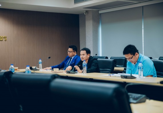 ภาพกิจกรรม  คณะวิทยาศาสตร์และเทคโนโลยี  เข้าร่วมหารือ กรอบการทำงานร่วมกันระหว่างมหาวิทยาลัยฯ กับภาคเอกชน