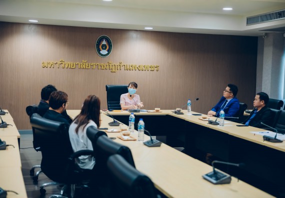 ภาพกิจกรรม  คณะวิทยาศาสตร์และเทคโนโลยี  เข้าร่วมหารือ กรอบการทำงานร่วมกันระหว่างมหาวิทยาลัยฯ กับภาคเอกชน