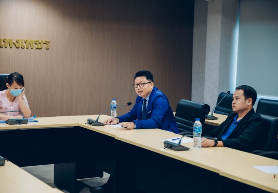 ภาพกิจกรรม  คณะวิทยาศาสตร์และเทคโนโลยี  เข้าร่วมหารือ กรอบการทำงานร่วมกันระหว่างมหาวิทยาลัยฯ กับภาคเอกชน