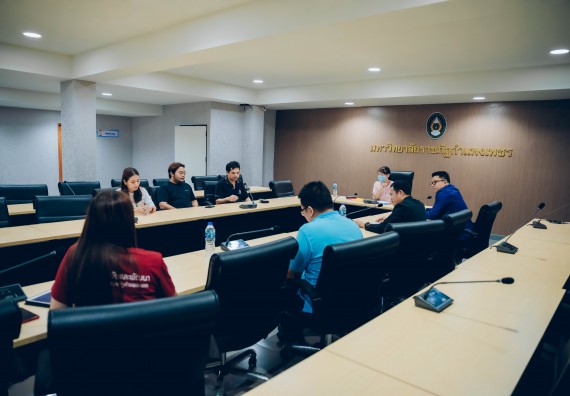 ภาพกิจกรรม  คณะวิทยาศาสตร์และเทคโนโลยี  เข้าร่วมหารือ กรอบการทำงานร่วมกันระหว่างมหาวิทยาลัยฯ กับภาคเอกชน