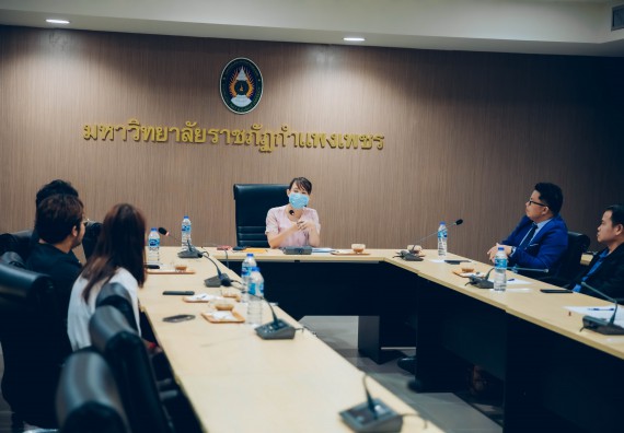 ภาพกิจกรรม  คณะวิทยาศาสตร์และเทคโนโลยี  เข้าร่วมหารือ กรอบการทำงานร่วมกันระหว่างมหาวิทยาลัยฯ กับภาคเอกชน