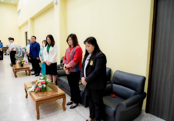 ภาพกิจกรรม  คณะวิทยาศาสตร์และเทคโนโลยี มหาวิทยาลัยราชภัฏกำแพงเพชร ร่วมกับ มูลนิธิถันยรักษ์ในพระราชนูปถัมภ์สมเด็จพระศรีนครินทราบรมราชชนนี (สมเด็จย่า) จัดกิจกรรมสัมมนาวิชาการ เนื่องในวันมะเร็งเต้านมสากล