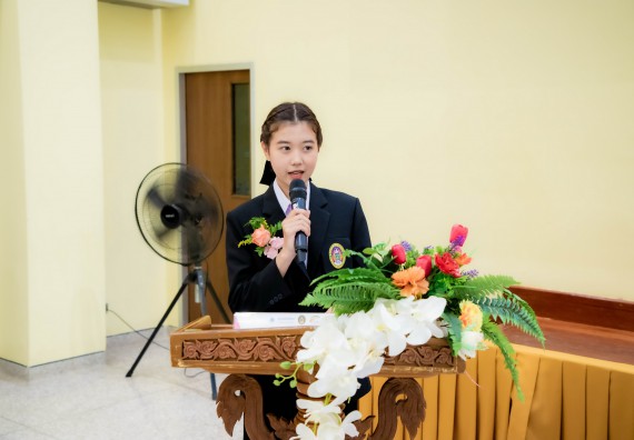 ภาพกิจกรรม  คณะวิทยาศาสตร์และเทคโนโลยี มหาวิทยาลัยราชภัฏกำแพงเพชร ร่วมกับ มูลนิธิถันยรักษ์ในพระราชนูปถัมภ์สมเด็จพระศรีนครินทราบรมราชชนนี (สมเด็จย่า) จัดกิจกรรมสัมมนาวิชาการ เนื่องในวันมะเร็งเต้านมสากล