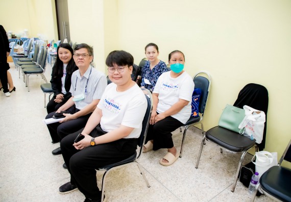 ภาพกิจกรรม  คณะวิทยาศาสตร์และเทคโนโลยี มหาวิทยาลัยราชภัฏกำแพงเพชร ร่วมกับ มูลนิธิถันยรักษ์ในพระราชนูปถัมภ์สมเด็จพระศรีนครินทราบรมราชชนนี (สมเด็จย่า) จัดกิจกรรมสัมมนาวิชาการ เนื่องในวันมะเร็งเต้านมสากล