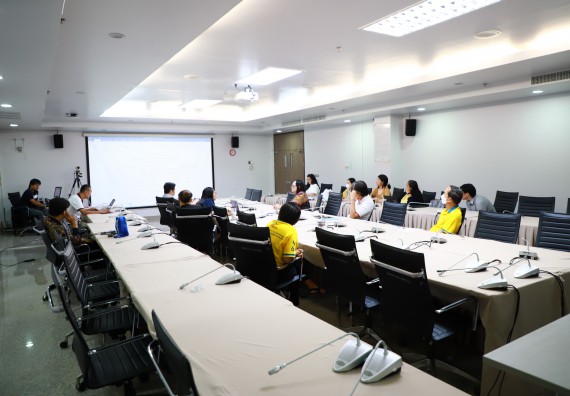 ภาพกรรม คณะวิทยาศาสตร์และเทคโนโลยี ประชุมภาระงานสอนของอาจารย์ผู้สอนคณะวิทยาศาสตร์และเทคโนโลยี สาหรับภาคเรียนที่ 2 ปีการศึกษา 2566