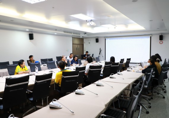 ภาพกรรม คณะวิทยาศาสตร์และเทคโนโลยี ประชุมภาระงานสอนของอาจารย์ผู้สอนคณะวิทยาศาสตร์และเทคโนโลยี สาหรับภาคเรียนที่ 2 ปีการศึกษา 2566