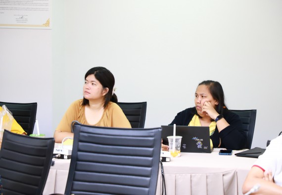 ภาพกรรม คณะวิทยาศาสตร์และเทคโนโลยี ประชุมภาระงานสอนของอาจารย์ผู้สอนคณะวิทยาศาสตร์และเทคโนโลยี สาหรับภาคเรียนที่ 2 ปีการศึกษา 2566