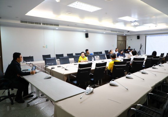 ภาพกรรม คณะวิทยาศาสตร์และเทคโนโลยี ประชุมภาระงานสอนของอาจารย์ผู้สอนคณะวิทยาศาสตร์และเทคโนโลยี สาหรับภาคเรียนที่ 2 ปีการศึกษา 2566