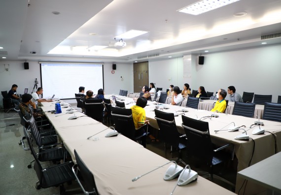 ภาพกรรม คณะวิทยาศาสตร์และเทคโนโลยี ประชุมภาระงานสอนของอาจารย์ผู้สอนคณะวิทยาศาสตร์และเทคโนโลยี สาหรับภาคเรียนที่ 2 ปีการศึกษา 2566