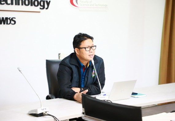 ภาพกรรม คณะวิทยาศาสตร์และเทคโนโลยี ประชุมภาระงานสอนของอาจารย์ผู้สอนคณะวิทยาศาสตร์และเทคโนโลยี สาหรับภาคเรียนที่ 2 ปีการศึกษา 2566