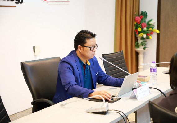 ภาพกิจกรรม  คณะวิทยาศาสตร์และเทคโนโลยี จัดประชุมคณะกรรมการประจำคณะวิทยาศาสตร์และเทคโนโลยี ครั้งที่ 3/2566