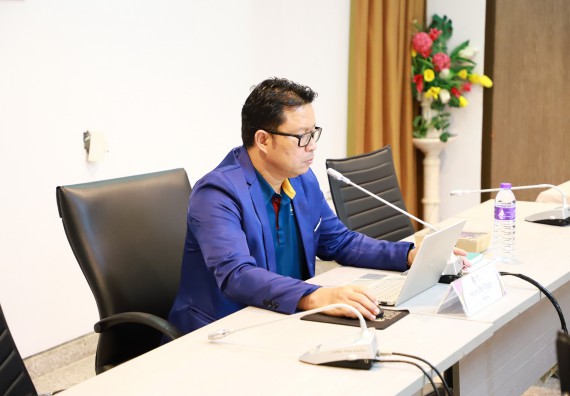 ภาพกิจกรรม  คณะวิทยาศาสตร์และเทคโนโลยี จัดประชุมคณะกรรมการประจำคณะวิทยาศาสตร์และเทคโนโลยี ครั้งที่ 3/2566