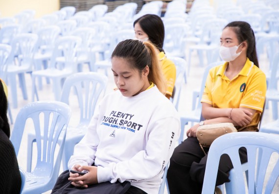 ภาพกิจกรรม  โครงการพัฒนานักศึกษา คณะวิทยาศาสตร์และเทคโนโลยี กิจกรรมเตรียมความพร้อมเพื่อออกสู่งาน