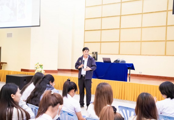 ภาพกิจกรรม  โครงการพัฒนานักศึกษา คณะวิทยาศาสตร์และเทคโนโลยี กิจกรรมเตรียมความพร้อมเพื่อออกสู่งาน