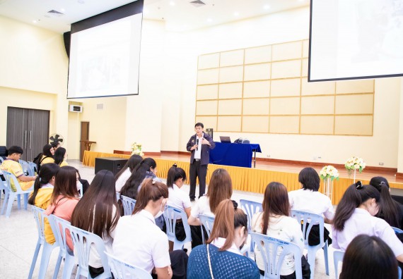 ภาพกิจกรรม  โครงการพัฒนานักศึกษา คณะวิทยาศาสตร์และเทคโนโลยี กิจกรรมเตรียมความพร้อมเพื่อออกสู่งาน