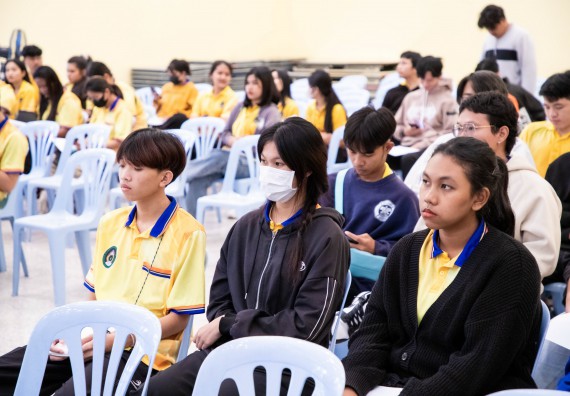 ภาพกิจกรรม  โครงการพัฒนานักศึกษา คณะวิทยาศาสตร์และเทคโนโลยี กิจกรรมเตรียมความพร้อมเพื่อออกสู่งาน