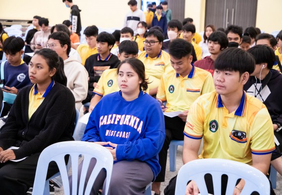 ภาพกิจกรรม  โครงการพัฒนานักศึกษา คณะวิทยาศาสตร์และเทคโนโลยี กิจกรรมเตรียมความพร้อมเพื่อออกสู่งาน