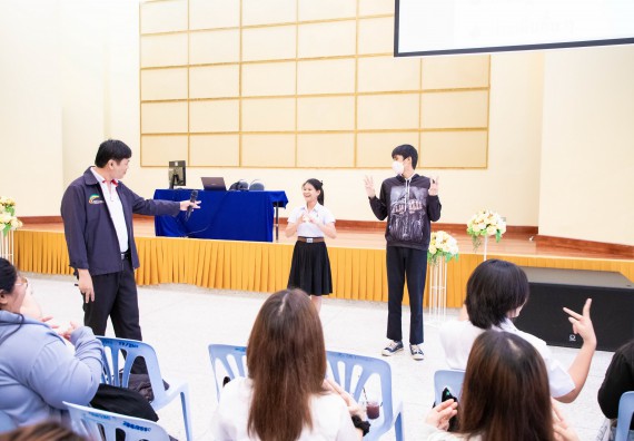 ภาพกิจกรรม  โครงการพัฒนานักศึกษา คณะวิทยาศาสตร์และเทคโนโลยี กิจกรรมเตรียมความพร้อมเพื่อออกสู่งาน