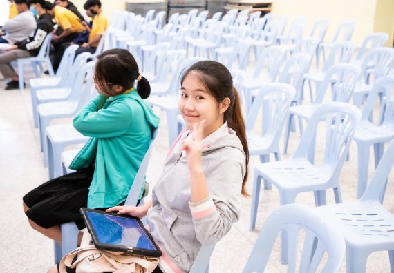 ภาพกิจกรรม  โครงการพัฒนานักศึกษา คณะวิทยาศาสตร์และเทคโนโลยี กิจกรรมเตรียมความพร้อมเพื่อออกสู่งาน