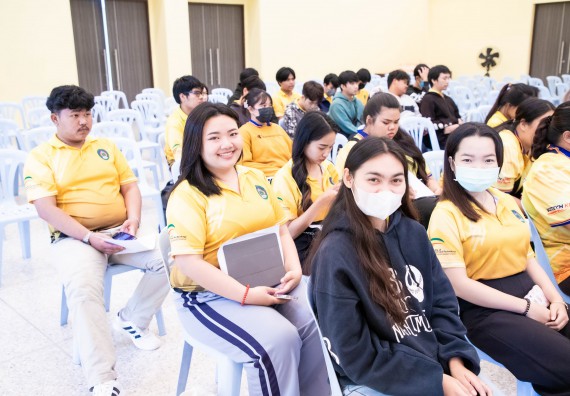 ภาพกิจกรรม  โครงการพัฒนานักศึกษา คณะวิทยาศาสตร์และเทคโนโลยี กิจกรรมเตรียมความพร้อมเพื่อออกสู่งาน