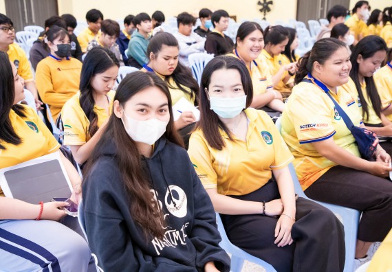 ภาพกิจกรรม  โครงการพัฒนานักศึกษา คณะวิทยาศาสตร์และเทคโนโลยี กิจกรรมเตรียมความพร้อมเพื่อออกสู่งาน