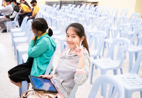 ภาพกิจกรรม  โครงการพัฒนานักศึกษา คณะวิทยาศาสตร์และเทคโนโลยี กิจกรรมเตรียมความพร้อมเพื่อออกสู่งาน