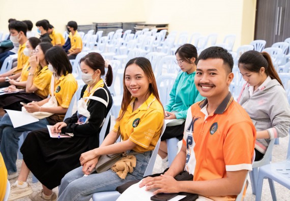 ภาพกิจกรรม  โครงการพัฒนานักศึกษา คณะวิทยาศาสตร์และเทคโนโลยี กิจกรรมเตรียมความพร้อมเพื่อออกสู่งาน