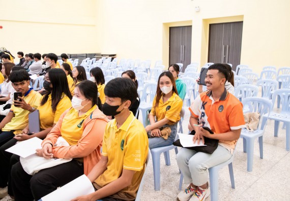 ภาพกิจกรรม  โครงการพัฒนานักศึกษา คณะวิทยาศาสตร์และเทคโนโลยี กิจกรรมเตรียมความพร้อมเพื่อออกสู่งาน