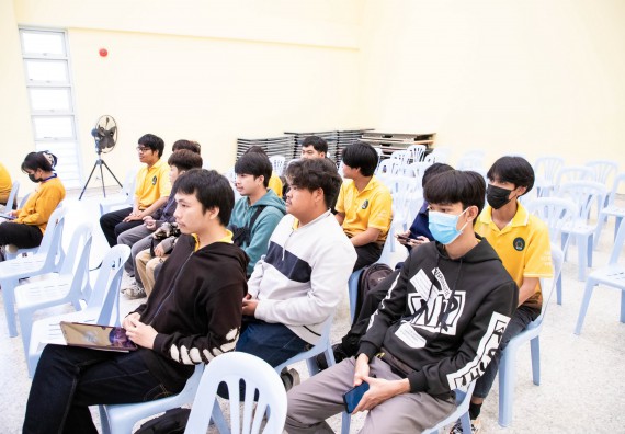 ภาพกิจกรรม  โครงการพัฒนานักศึกษา คณะวิทยาศาสตร์และเทคโนโลยี กิจกรรมเตรียมความพร้อมเพื่อออกสู่งาน