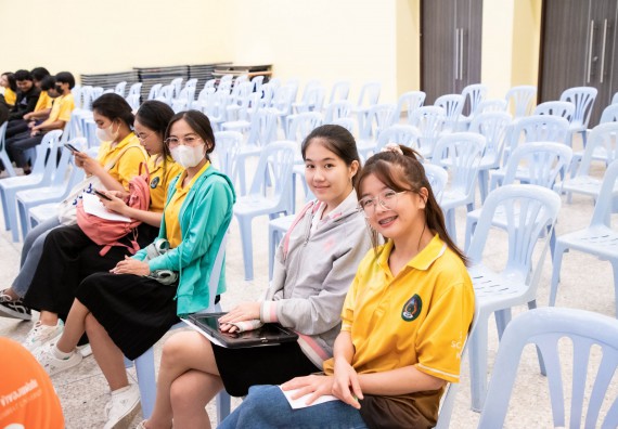 ภาพกิจกรรม  โครงการพัฒนานักศึกษา คณะวิทยาศาสตร์และเทคโนโลยี กิจกรรมเตรียมความพร้อมเพื่อออกสู่งาน