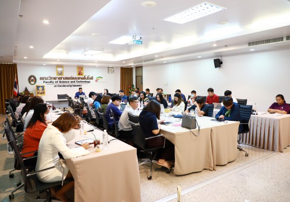 ภาพกิจกรรม  คณะวิทยาศาสตร์และเทคโนโลยี จัดประชุมประธานโปรแกรมวิชาและคณะกรรมการขับเคลื่อนการรับนักศึกษา ครั้งที่ 1 ปีการศึกษา 2567