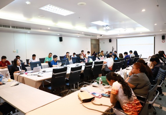 ภาพกิจกรรม  คณะวิทยาศาสตร์และเทคโนโลยี จัดประชุมประธานโปรแกรมวิชาและคณะกรรมการขับเคลื่อนการรับนักศึกษา ครั้งที่ 1 ปีการศึกษา 2567