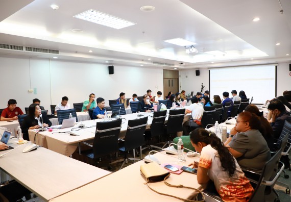 ภาพกิจกรรม  คณะวิทยาศาสตร์และเทคโนโลยี จัดประชุมประธานโปรแกรมวิชาและคณะกรรมการขับเคลื่อนการรับนักศึกษา ครั้งที่ 1 ปีการศึกษา 2567