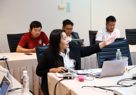 ภาพกิจกรรม  คณะวิทยาศาสตร์และเทคโนโลยี จัดประชุมประธานโปรแกรมวิชาและคณะกรรมการขับเคลื่อนการรับนักศึกษา ครั้งที่ 1 ปีการศึกษา 2567